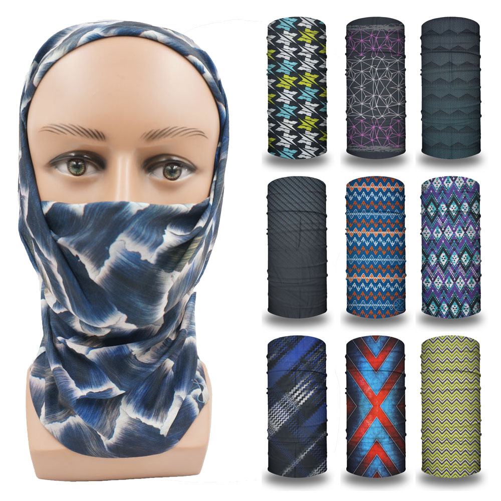 Running Gear Youtube - Tartan Geometrik Desen Bandanalar Yürüyüş Kafa
