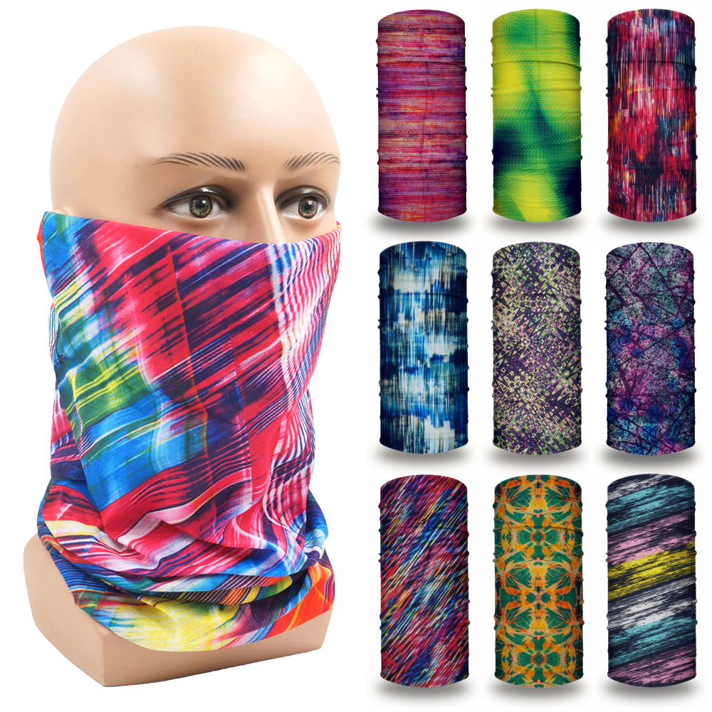 Running Gear Youtube - Renkli Baskılı Snood Saç Bandana Headand
