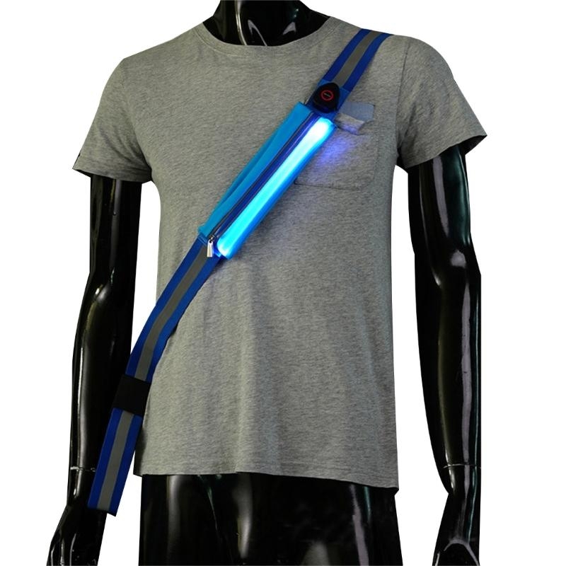 Running Visibility Gear - T3LB Yüksek Görünürlük LED Yansıtıcı Kemer