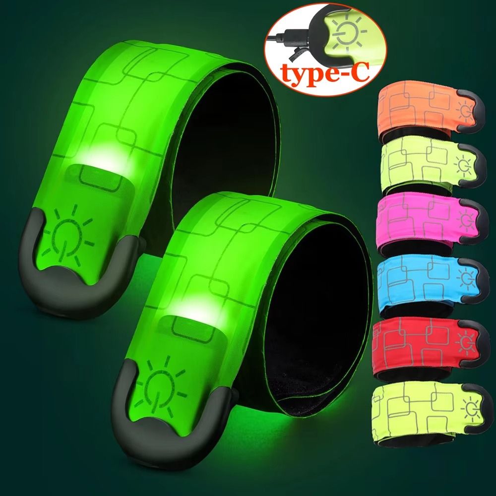 Running Visibility Gear - Pil Tipi Gece Koşu Bandı USB