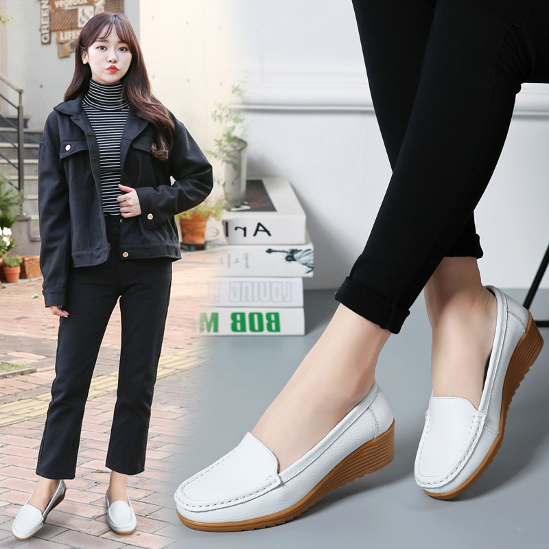 Insole Arch Support - Kadınlar İçin Kolay Temizlenen Beyaz Hemşire