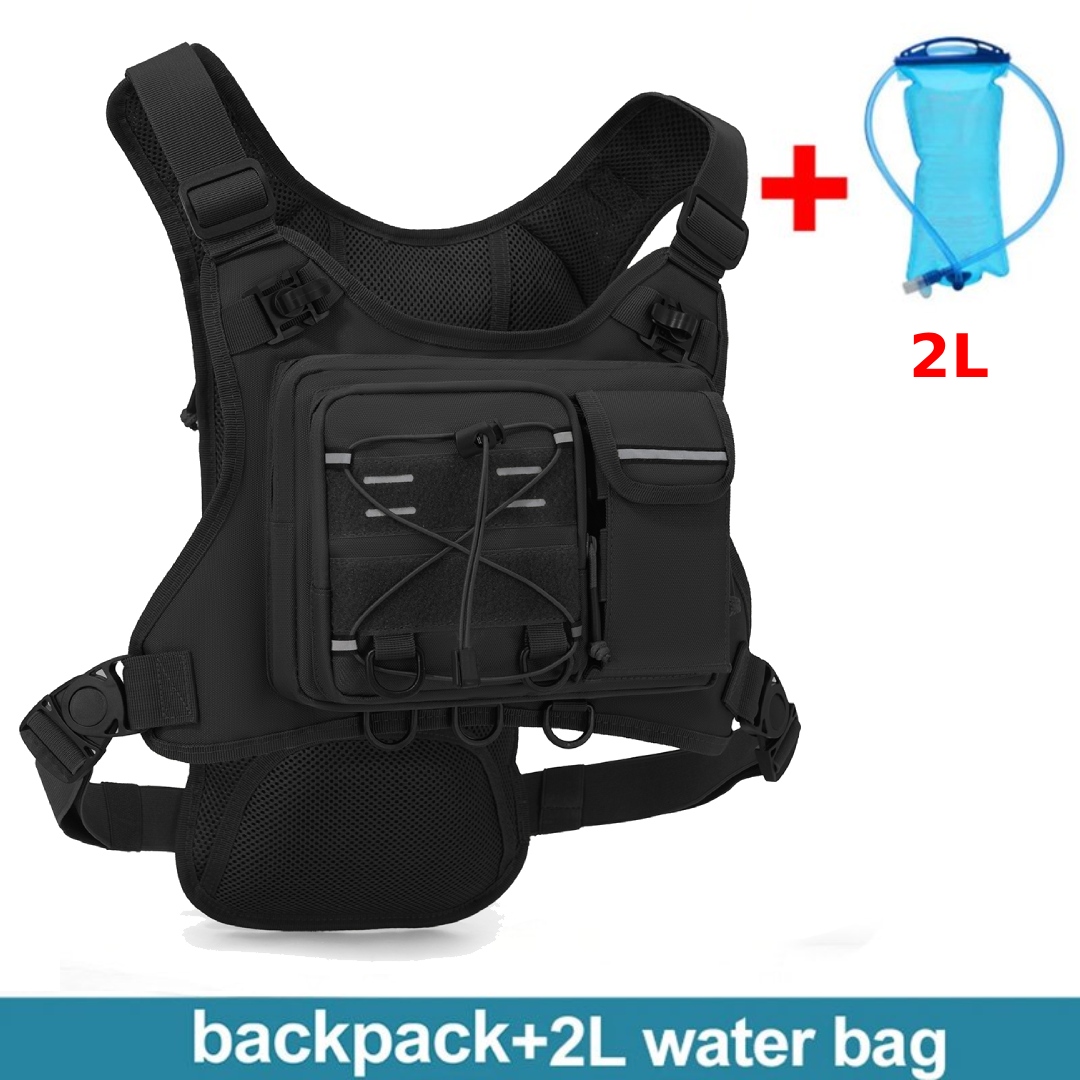 Running Gear Box - Çok fonksiyonlu Göğüs Çantası Taktik Yelek