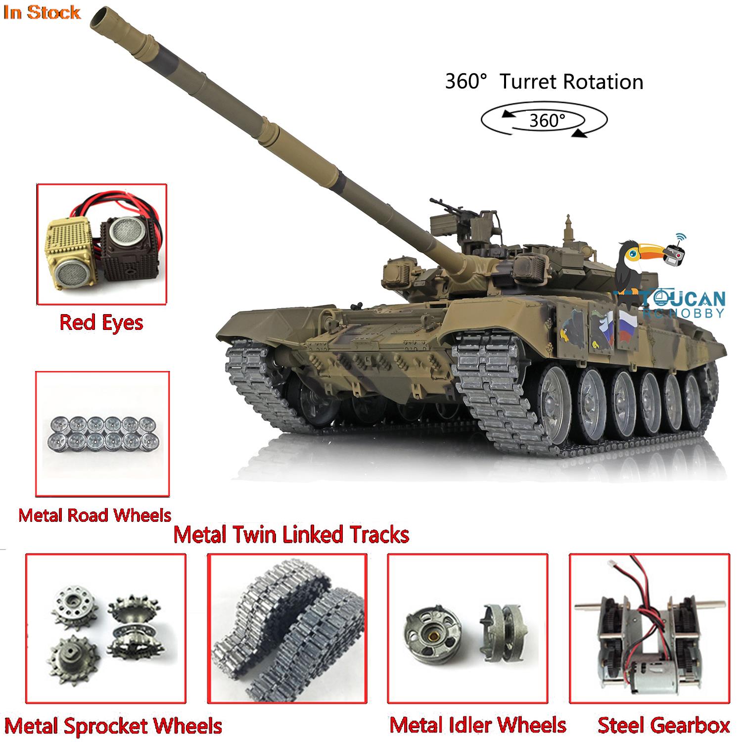 HENG LONG 1/16 7.0 T90 Uzaktan - Running Gear Box incelemesi ve fiyatı