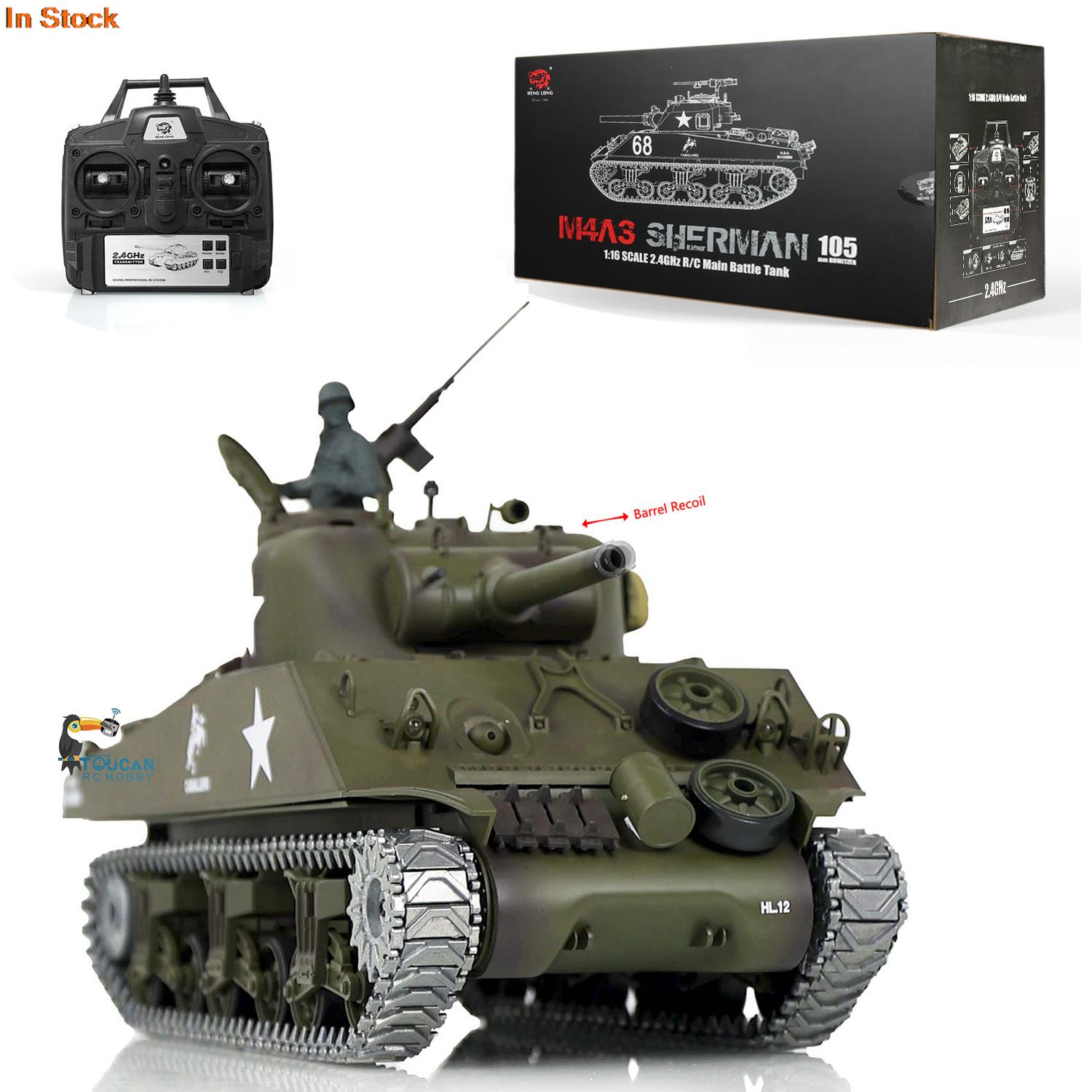 1/16 HENG UZUN RC Tankı 7.0 Yü - Running Gear Box incelemesi ve fiyatı