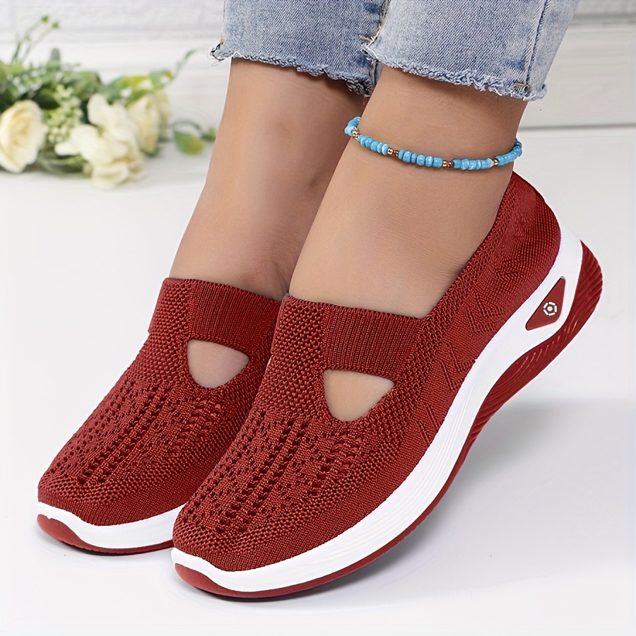 Kadın İlkbahar Yaz Örgü Slip-O - Insole Arch Support incelemesi ve fiyatı