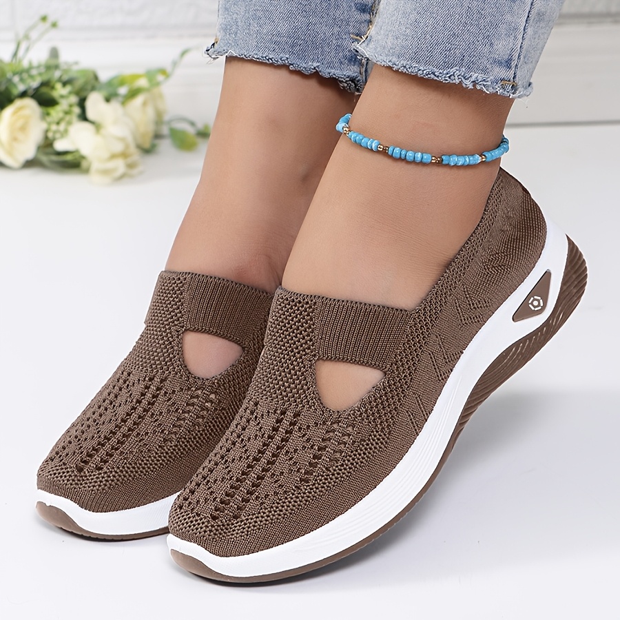 Kadın İlkbahar Yaz Örgü Slip-O - Insole Arch Support incelemesi ve fiyatı