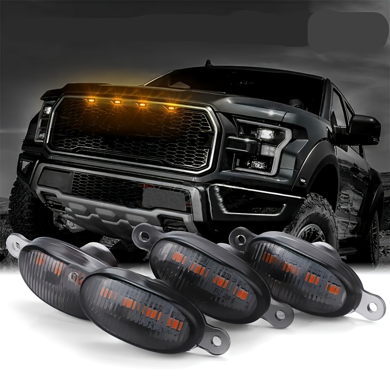4 adet/takım araba LED ızgara  - Running Gear Accessories incelemesi ve fiyatı